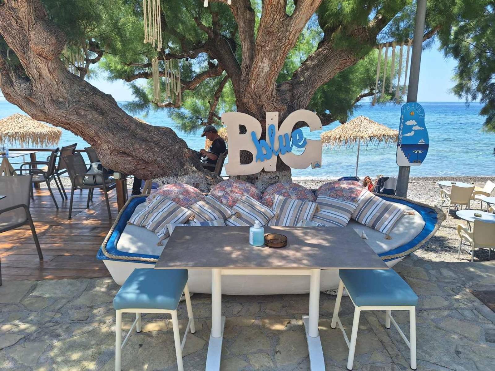 Βig Βlue Apartments Makrýgialos Dış mekan fotoğraf