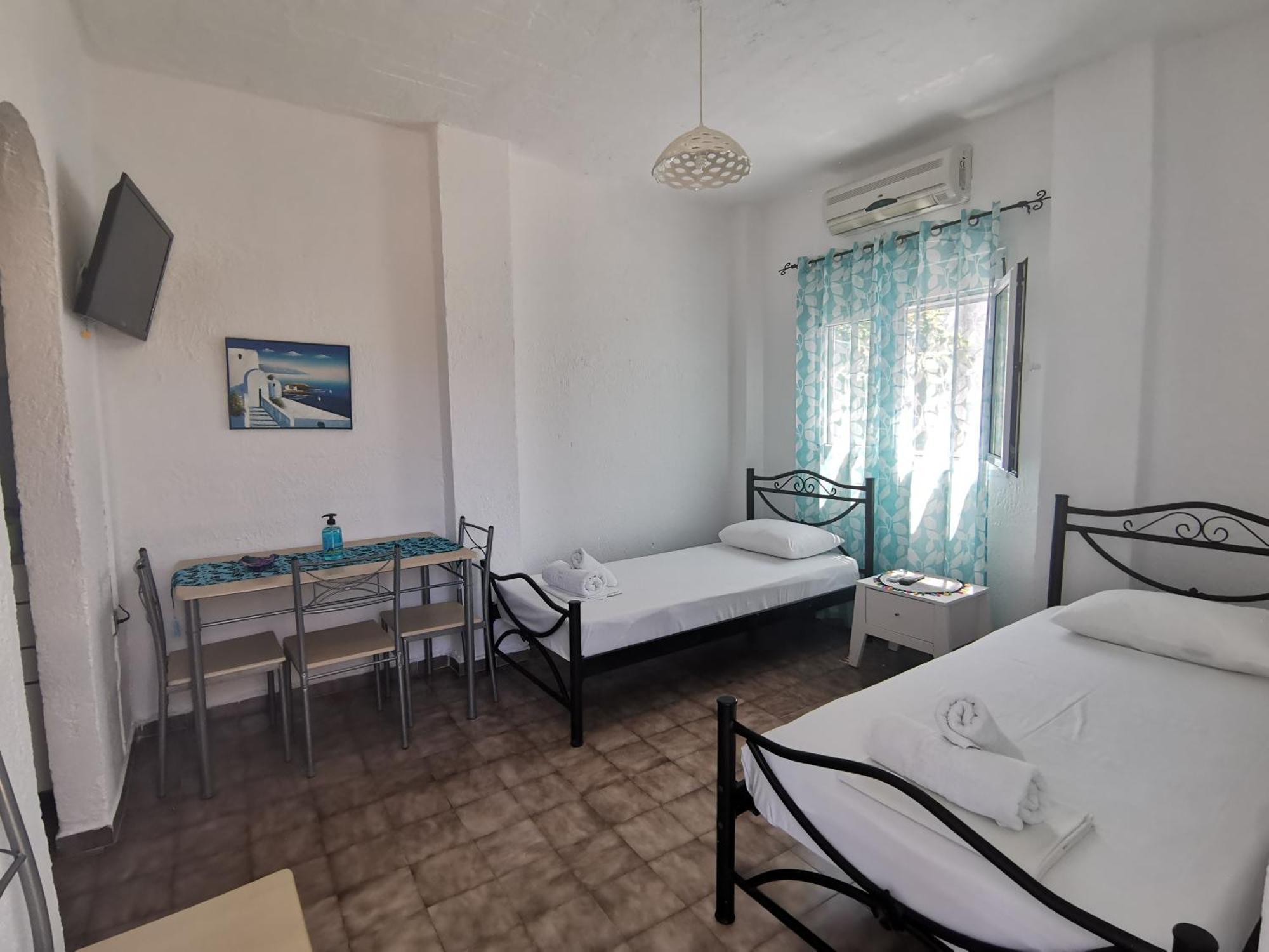 Βig Βlue Apartments Makrýgialos Oda fotoğraf